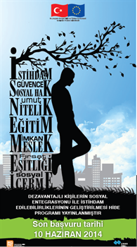 Konya Valiliği  AB ve Dış İlişkiler Koordinasyon Merkezi "Dezavantajlı Kişilerin Sosyal Entegrasyonu ile İstihdam Edilebilirliklerinin Geliştirilmesi Hibesi" Bilgilendirme Toplantısı Yapıldı